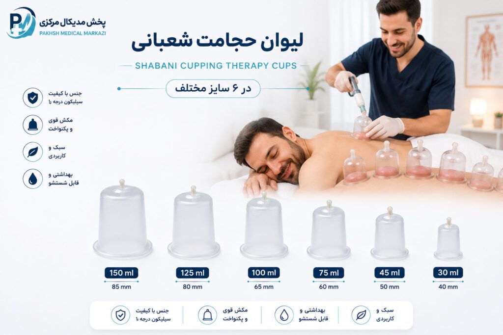 لیوان حجامت شعبانی پخش مدیکال 